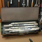 Stanley Vintage Tool Model 83002 Door And Jamb Butt Templet Template With Case