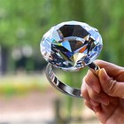 Wedding Decoration Crystal Big Diamond Ring Proposal Home Ornaments Party Gifts