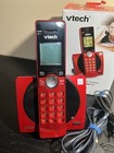 Vtech Cordless Phone System With Caller Id   Call Waiting Model Cs6919-16 Red  2