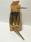 Raw Rolling Papers 1 1 4 Size Pressed Bud Wrap Cones One Tube 3 Pre Rolled Cones