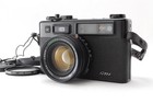  near Mint  Yashica Electro 35 Gtn Black Rangefinder Camera 45mm F1 7 From Japan