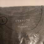 Unbound Merino Men s Merino Crew Neck T   shirt Heather Charcoal New Size Large