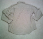 Orvis Button Up Shirt Mens Xl Extra Large Beige Check Fishing Outdoor