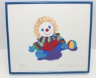Clown Print Framed  David Pirowourstead 12  X 10  478 550