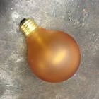 5 Pcs 3  Round 25w Amber Decorative Bulbs For 1920s Art Deco Lighting And Lamps