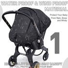 Waterproof Baby Car Seat Cover Compatible With Doona Car Seat And Stroller