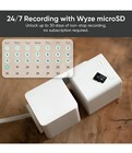 Wyze Indoor outdoor Security Camera  Pan tilt 360    1080p Hd  2 Pack
