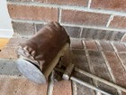 Antique Barber Chair Headrest Koken Paidar Barbershop 1900s Paper Towel