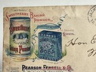 Vintage Sweetheart Baking Powder Soda Tin Advertising Color Postal Cover Cairo