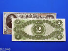 Reproduction  2 1875 Lt Us Paper Money Currency Copy