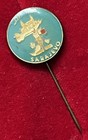 1984 Sarajevo Winter Olympic Games Vu  ko The Wolf Mascot Pin Badge 