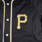 Vintage Pittsburgh Pirates Mlb Jersey Shirt Starter Size Xl Black Baseball