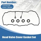 Engine Head Valve Cover Gasket Fit For Tucson Elantra Sonata  Fit For Soul Optim