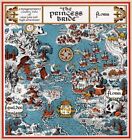 The Princess Bride Map Inigo Montoya Westley Buttercup Fezzik Print