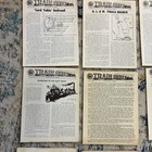 Lot Of 20 Authentic Train Sheet Railroadians Of America 1940s Thru Early 1960s