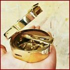 Nautical Brass Brunton Survey Compass London Maritime 3  Brunton Compass