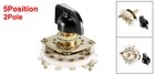 2p5t 2 Pole 5 Position 1 Deck Band Channel Rotary Switch Selector With Knob