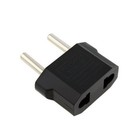 Usa Us To Eu Europe Plug Adapter Travel Home Charger Outlet Converter Black Lot