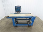 Smc 24 x 61  Slider Bed Conveyor 17  Belt 230v Variable Speed Belt Drive 115fpm