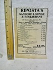 Vintage Ad Riposta s Lounge Italian Restaurant Harrison N j  1979 Seafood