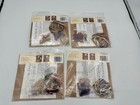 Nos Collectible Mill Hill Medieval Santas Counted Glass Bead Cross Stitch Kits