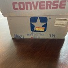 Vintage Converse Chuck Taylor All Star Hi Red Usa Made Size 7 5 Mens Canvas