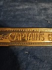 12  Solid Brass  captains Quarters  Door Sign - Nautical Wall Decor - Boat Cabin
