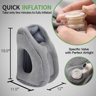 Betus Dreamer Comfort Inflatable Travel Pillow - For Airplane Office Napping