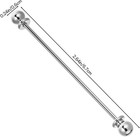3 Pcs Collar Pins For Men Zinc Alloy Shirt Collar Bar Tie Pin Set Collars Clips