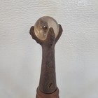 Victorian Claw   Ball Piano Stool Swivel   Adjustable Good Used Vintage Antique 
