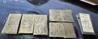 Antique Victorian Sewing Needle Packets Lot Milward Sons Parabola Redditch Eng