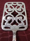 Unknown Pattern Silverplate Small Pastry Lifter Filet Blade Spain Elegant     Sw