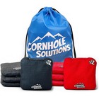 Dual-sided Cornhole Bags Set Of 8 Slow Fast Design All-weather Resin Fill New