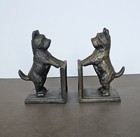 Cast Iron Scotty Bookends Book Ends  Scottish Terrier Scottie