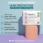 Nannodry Incontinence Pads For Women - 100 Organic Cotton Postpartum Pads