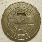 Cincinnati Transit  ohio  Transit Token - Oh165ab