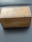 Antique Singer Sewing Machine Oak Puzzle Box With Attachments Pat 1889