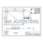 17  Resistive Touch Screen Panel Glass 4 3 Thick For Industry 5 Wire 355 288 Mm