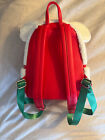 2024 Disney Parks Christmas Snowman Plush Mickey Mouse Loungefly Backpack New