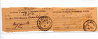 Palestine Jordan Us 1950s Early Jerusalem Cancel On 10 Postal Receipts