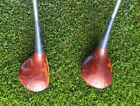 Macgregor 945w Tourney Eye-o-matic 1   3 Persimmon Wood Set Refinished