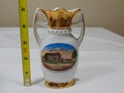 Vintage Germany Souvenir Vase Old Women s Building Missouri State Fair Sedalia 