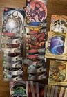 Vintage Bakugan Metal Cards - Large Lot  Plus Some More Modern Cards     See Pics