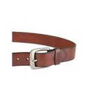 Levi s Men s Brown Leather 38mm Metal Buckle Formal Casual Belt Size Medium