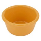 Ramekin - Melamine 3 Oz  Capacity  Smooth  Yellow  12 cs