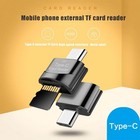 Usb-c To Micro Sd Memory Card Reader Tf Adapter Type C For Android Phone Otg