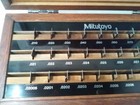 Mitutoyo 516-918 Rectangular Thin Gage Block Set  28 Piece  Ggg Grade 2  Nice