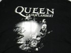 Queen Adam Lambert Rhapsody Tour Double-sided Black Concert T-shirt Xl C231