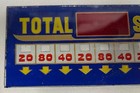 Vtg Antique Trade Stimulator Machine Coin Operated Game Face Glass Lens  a8 