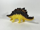 Safari Ltd Carnegie Dinosaur Toy Original Stegosaurs Glossy Yellow Retired 1988